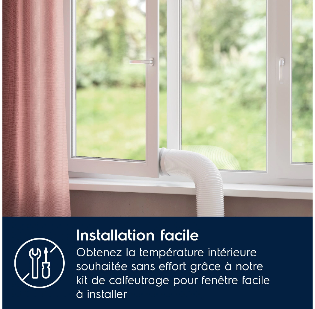 Condizionatore Portatile Electrolux EXP26U339CW Comfort 600 – 2600 W, Classe A, R290, 64 dB - immagine 7