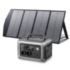 Centrale Elettrica Portatile con Pannello Solare (opzionale), Batteria LiFePO4 da 299 Wh 600 W per Backup Domestico, Esterno, Campeggio, RV