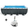 Set piscina fuori terra INTEX Ultra XTR - 549 x 274 x 132 cm - Rettangolare (filtro a sabbia) + robot aspiratore Intex