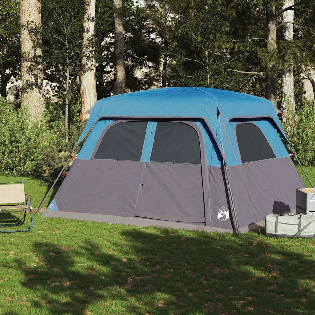 Tenda da campeggio per 4-5 persone, tendalino, tunnel, tenda familiare, tenda da festival - immagine 3