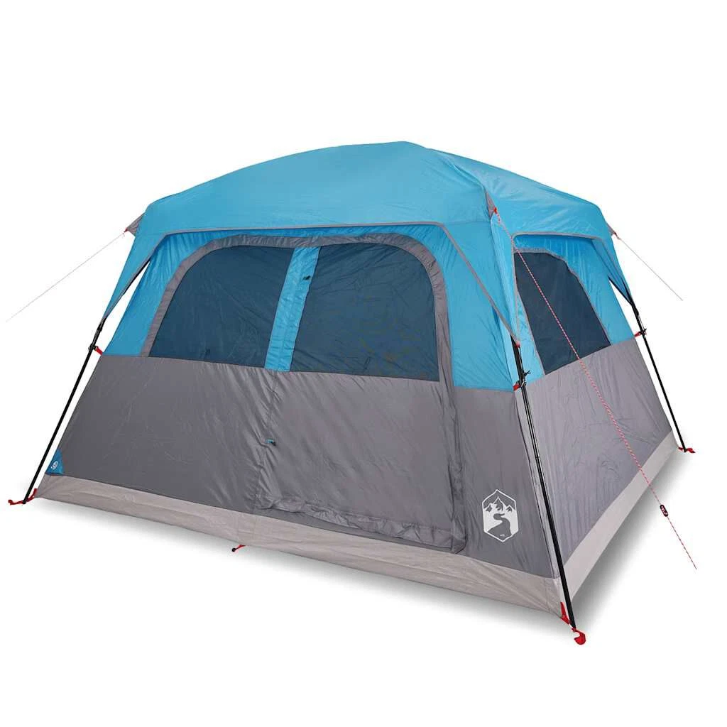 Tenda da campeggio per 4-5 persone, tendalino, tunnel, tenda familiare, tenda da festival