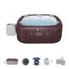 Jacuzzi gonfiabile BESTWAY Lay-Z-Spa Maldive - Hydrojets - 201x201x80 cm - 5-7 persone - Quadrato