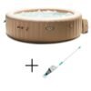 Jacuzzi INTEX PureSpa Sahara 8 Persone - 170 Getti di Bolle + Pulitore Spa ZR100