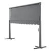 Tenda a bracci autoportante Selenizza 400 x 300 x 260 cm Grigio Scuro