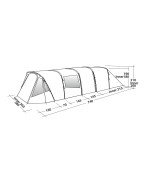 Tenda da campeggio PALMDALE 800 LUX / 8 posti - EASY CAMP - immagine 22