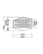 Tenda da Trekking CHASER 2 1.27kg / 2 Posti - ROBENS - immagine 9