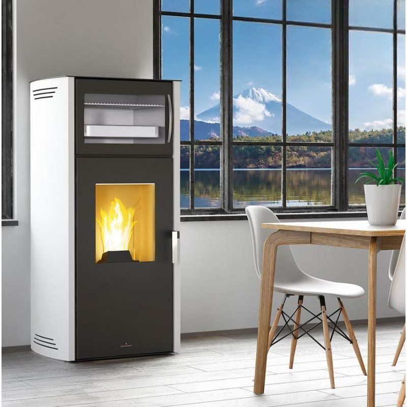 BRONPI Noa Ofen – 11 kW mit Ofen, leise – Bild 3